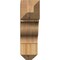 Ekena Millwork Funston Craftsman Rough Sawn Bracket, Western Red Cedar, 6"W x 20"D x 20"H BKT06X20X20FST04RWR - alternate 4